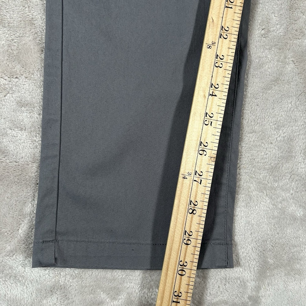 Birddogs Pants Men 30x30 Gray Boom For Your Boomstick Chino Stretch Golf Tech - Picture 12 of 15